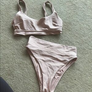 Women's Ribbed aerie bakini